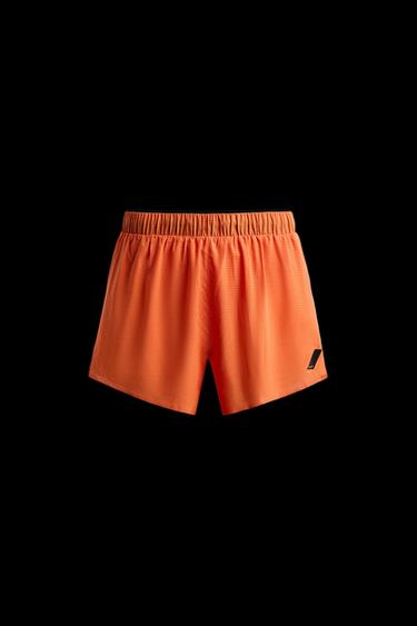 Zara RUNNING SHORTS - Orange