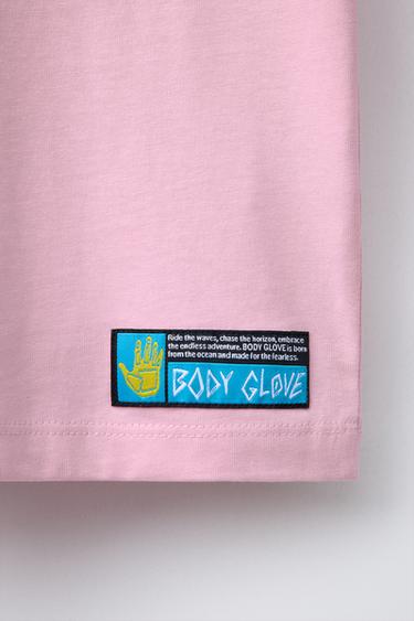ZARA X BODY GLOVE ® RAISED PRINT T-SHIRT - Pink by Zara - Image 3