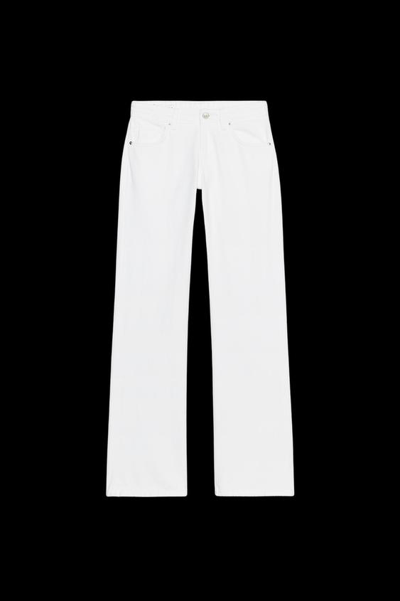 JEANS TRF WIDE LEG TIRO BAJO