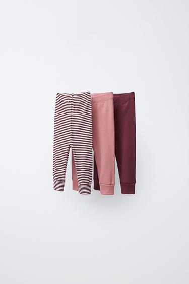 HIRU LEGGING GALTZA LUZERA DOIGARRIA MARRADUNAK - Arrosa hauts kolorea, Zara-rena - Irudia 0