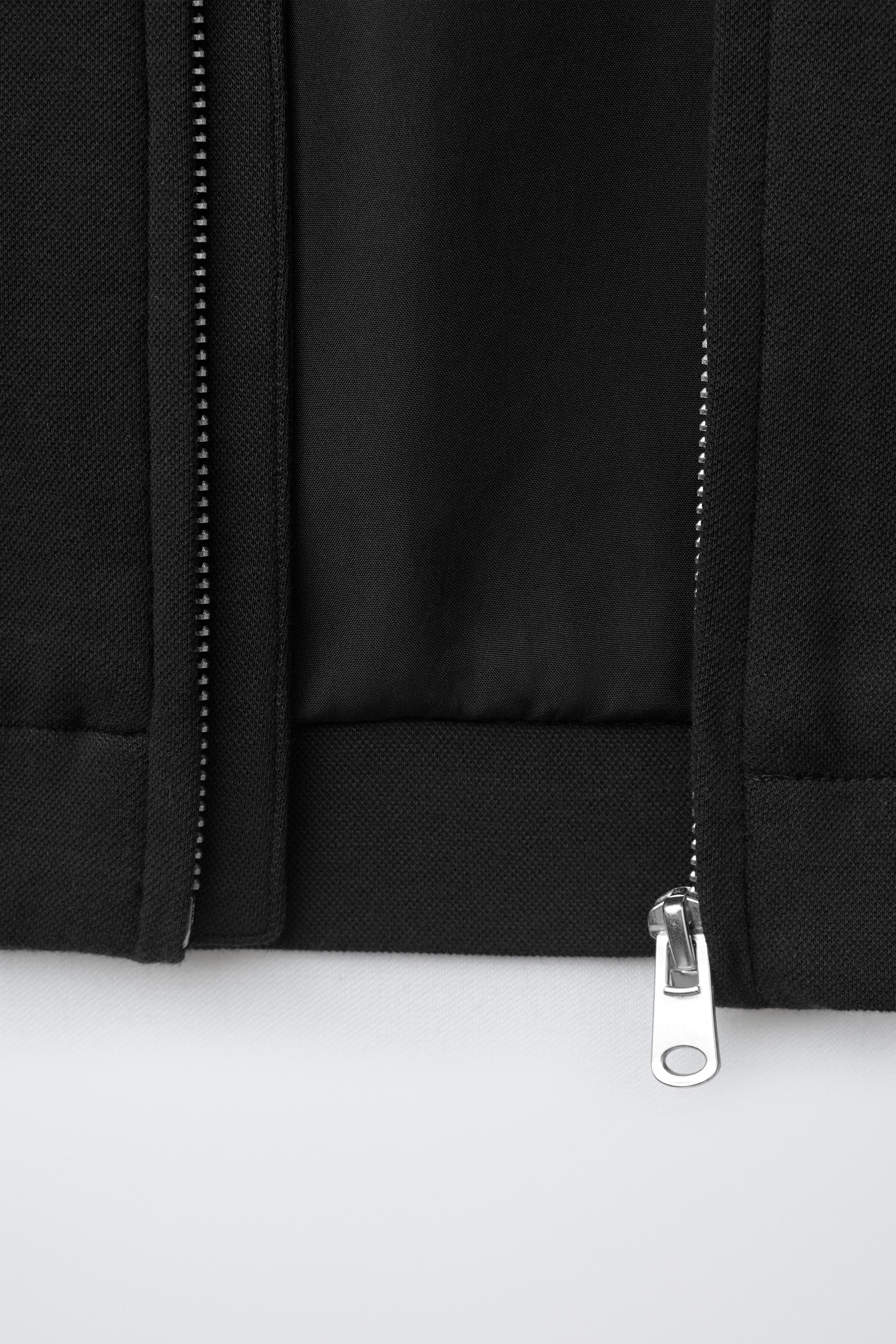 Детские куртки Zara COMFORT BOMBER JACKET — фото 9