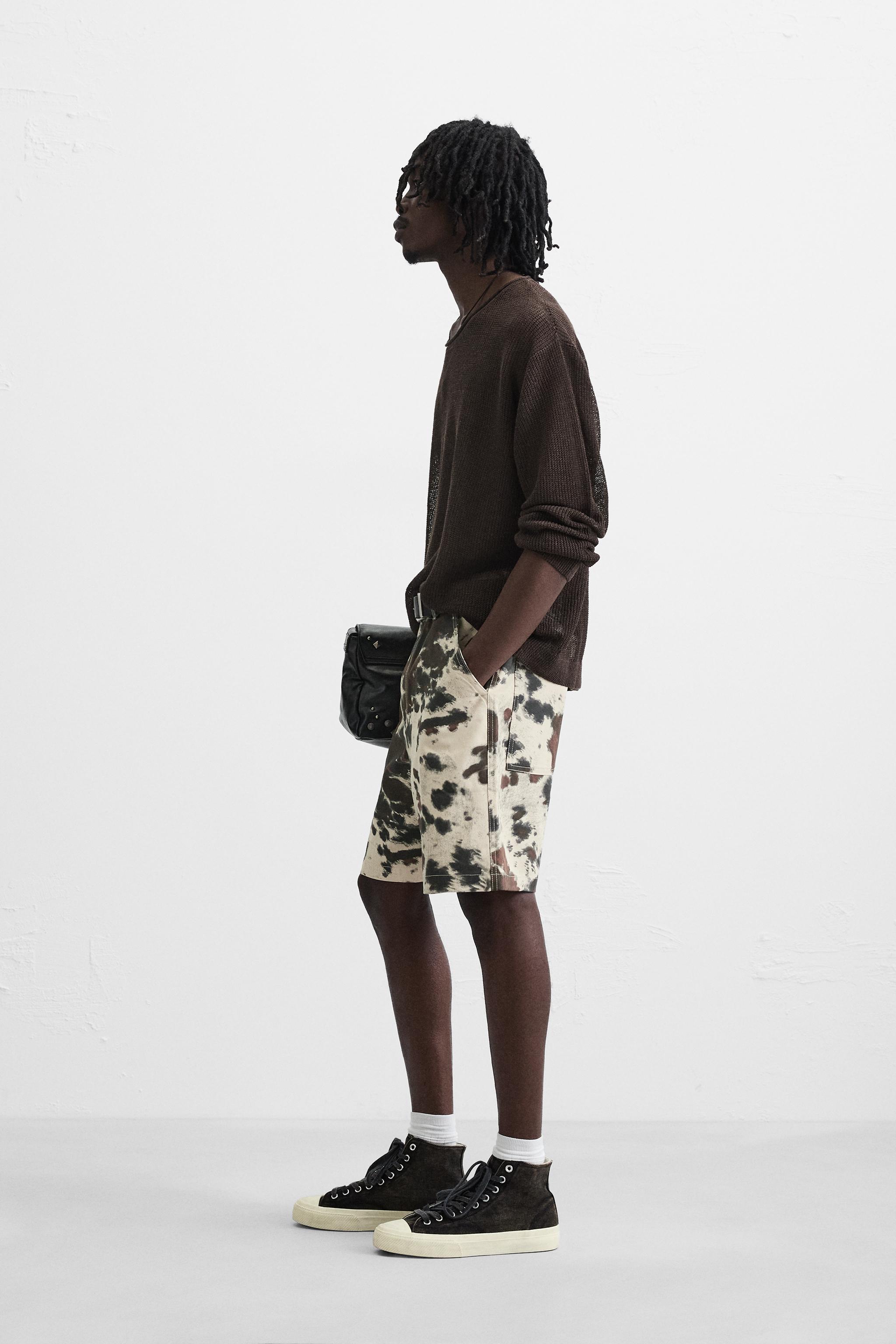 パンツ S BLACK THEREDTHREAD S cow short pants THEREDTHREAD / ザレッドスレッド】S cow short pants