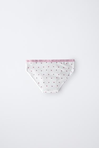 6-14 ANS/ LOT DE TROIS CULOTTES CINNAMOROLL © SANRIO - Mauve de Zara - Image 3