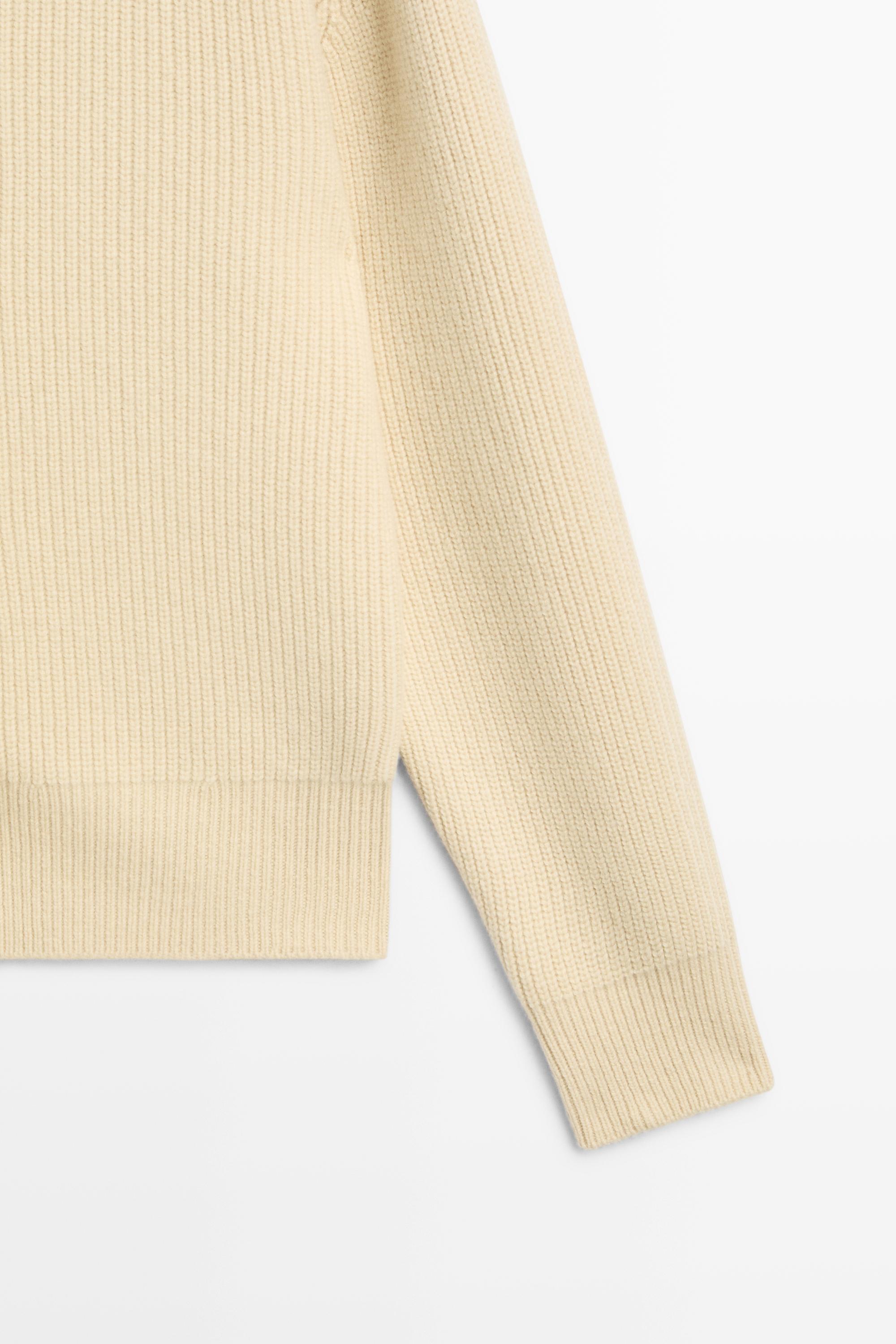 100% wool buttoned knit cardigan