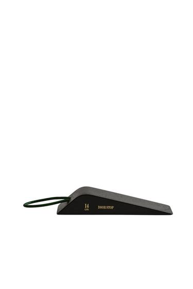 TOPE PUERTA MADERA - Negro de Zara