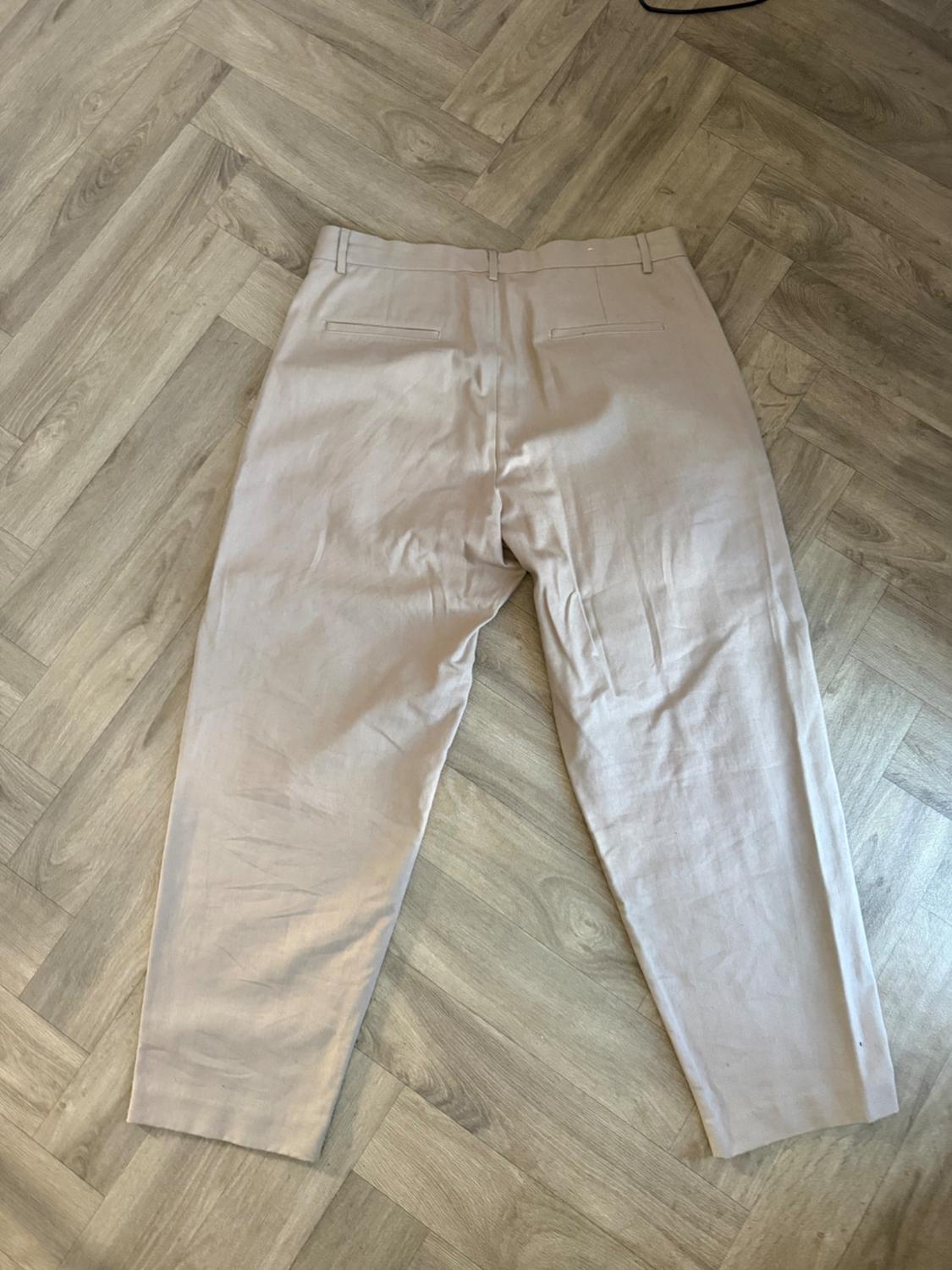 COTTON - LINEN TROUSERS - Image 3
