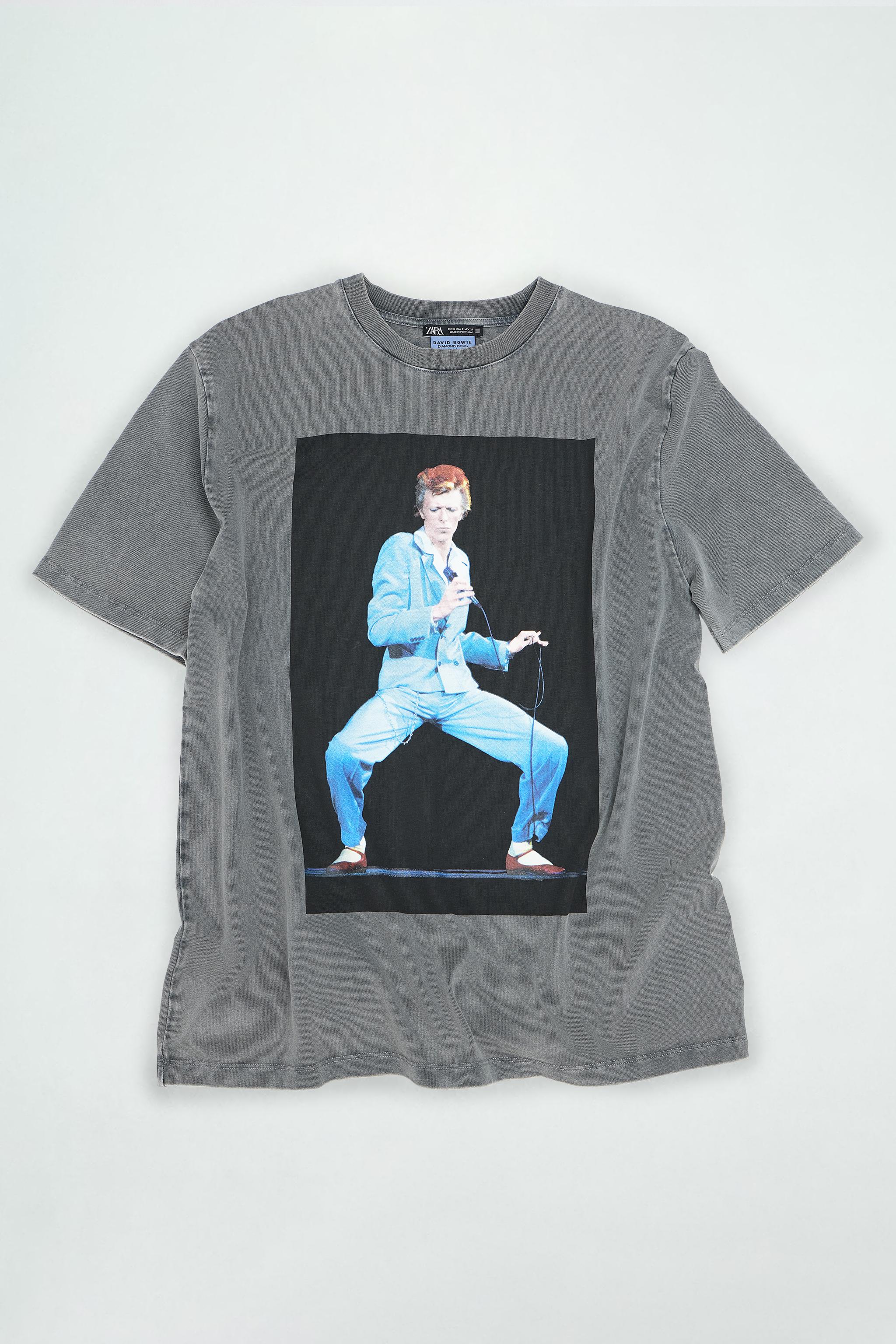 WASHED DAVID BOWIE T-SHIRT