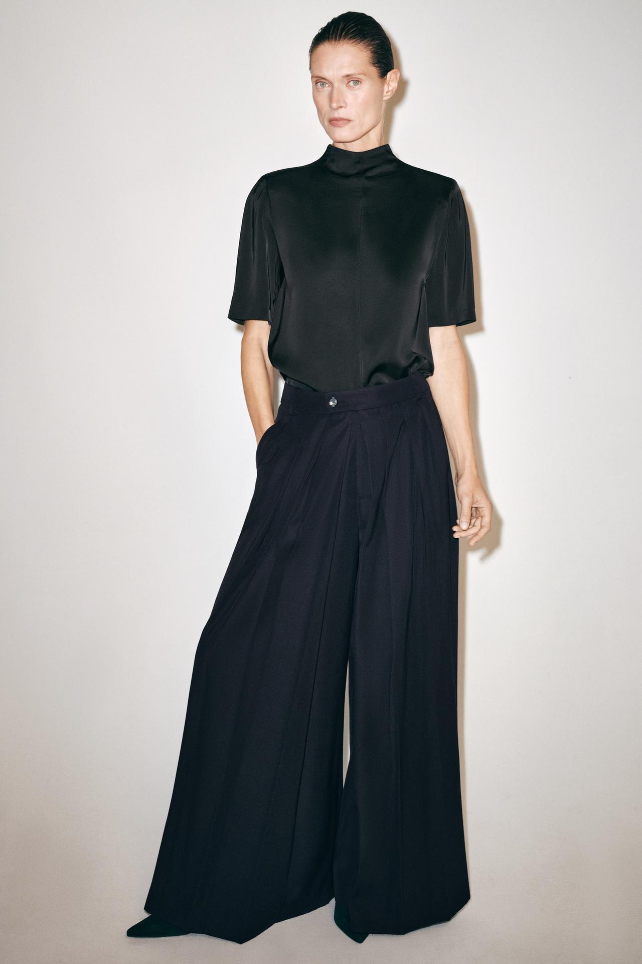 БРЮКИ ОБЪЕМНОГО КРОЯ ZW COLLECTION