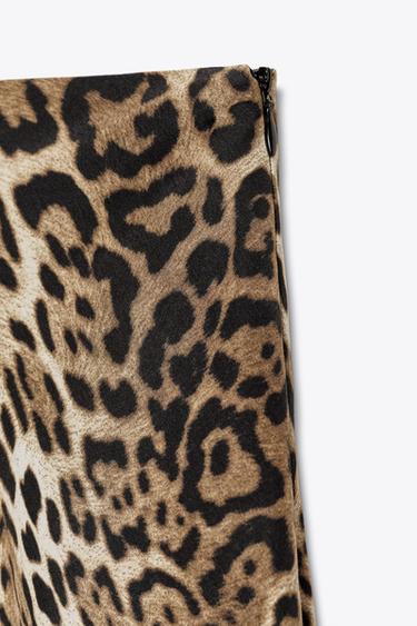 ZW COLLECTION LONG SKIRT - Leopard by Zara - Image 5