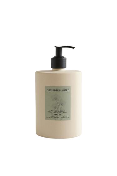 (500 ML) ORCHIDÉE LUMIÉRE HAND AND BODY CREAM - Purple by Zara