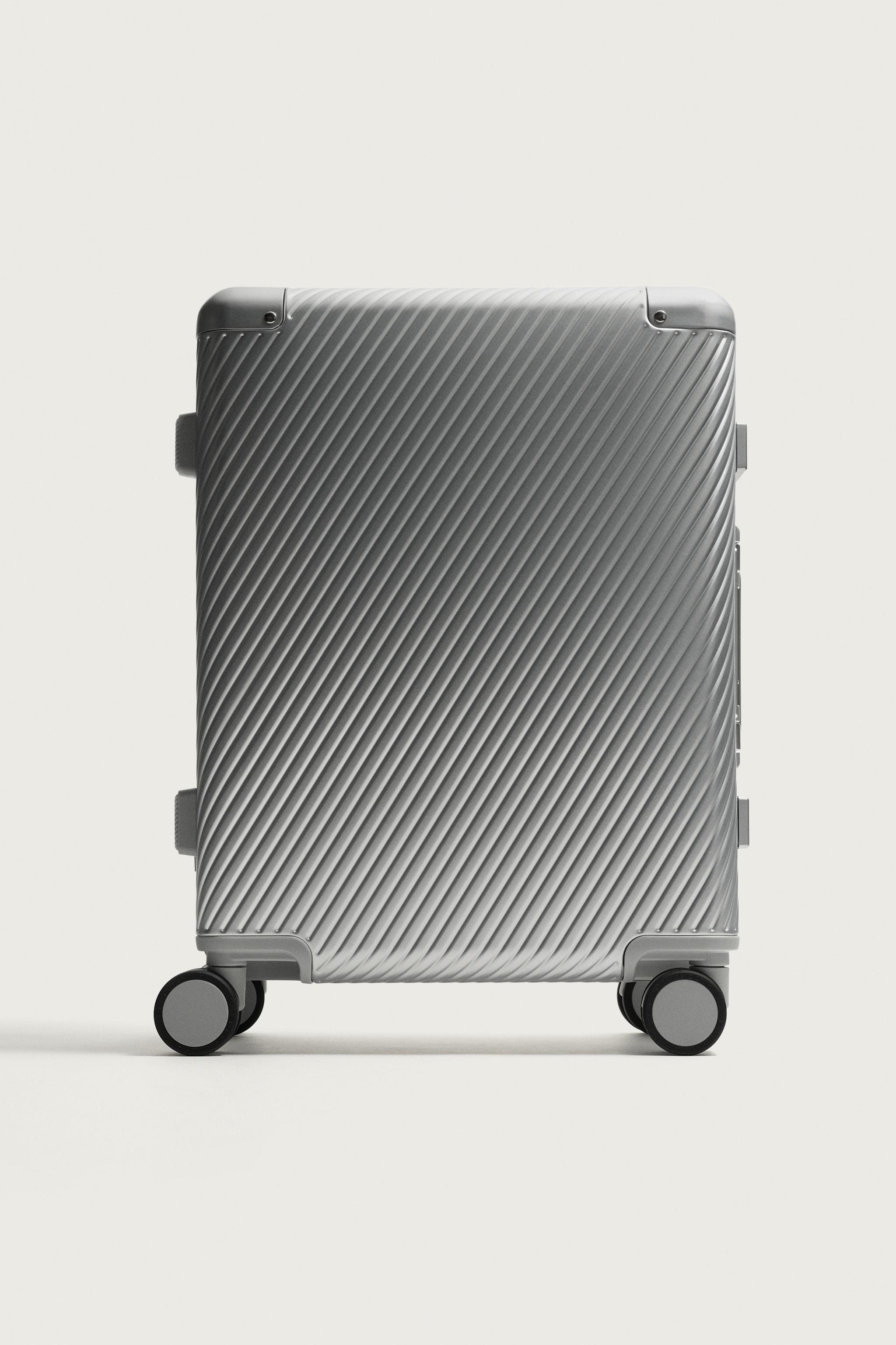 Zara ALUMINUM CARRY-ON SUITCASE
