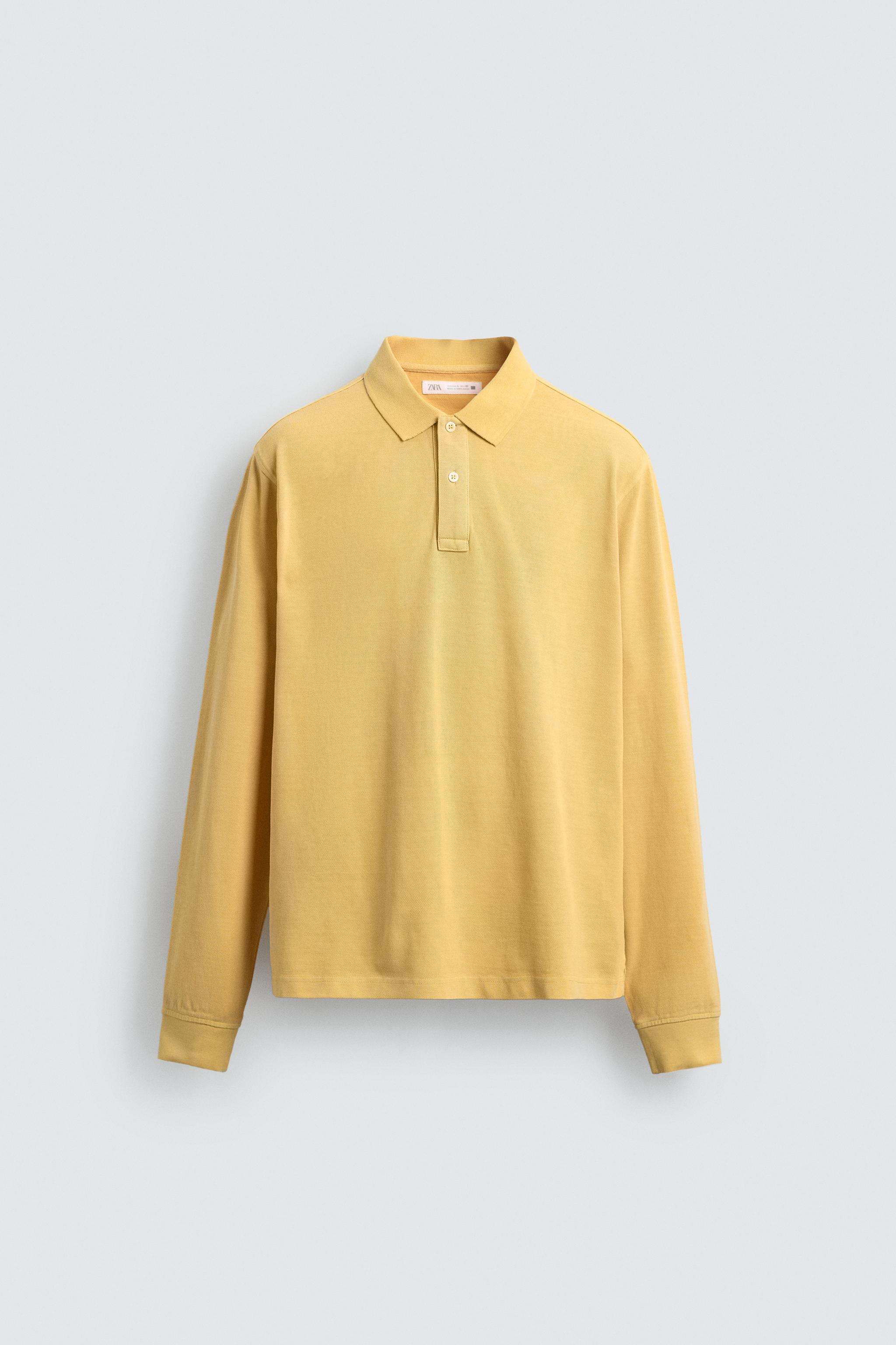 POLO PIQUÉ REGULAR FIT DÉLAVÉ