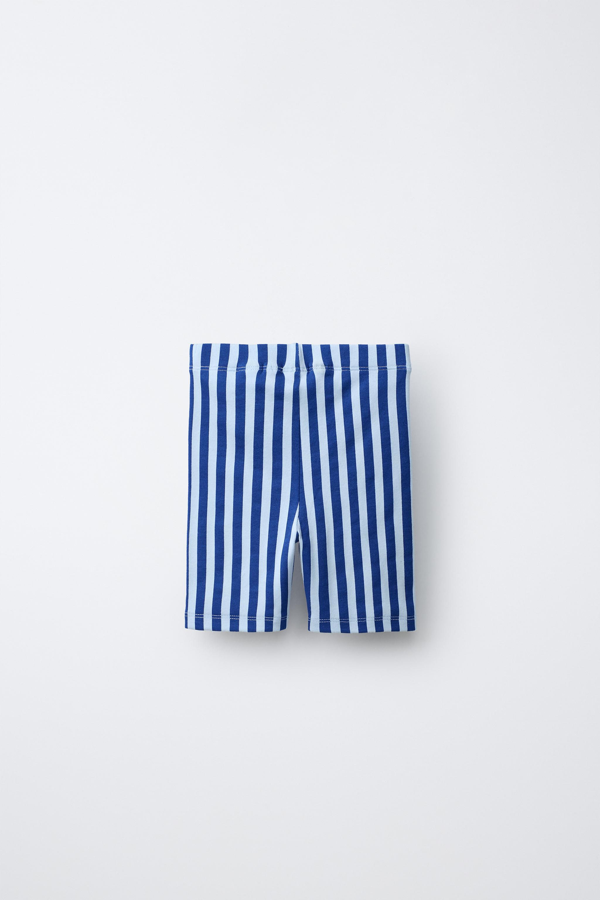 MINNIE MOUSE © DISNEY STRIPED CYCLING LEGGINGS