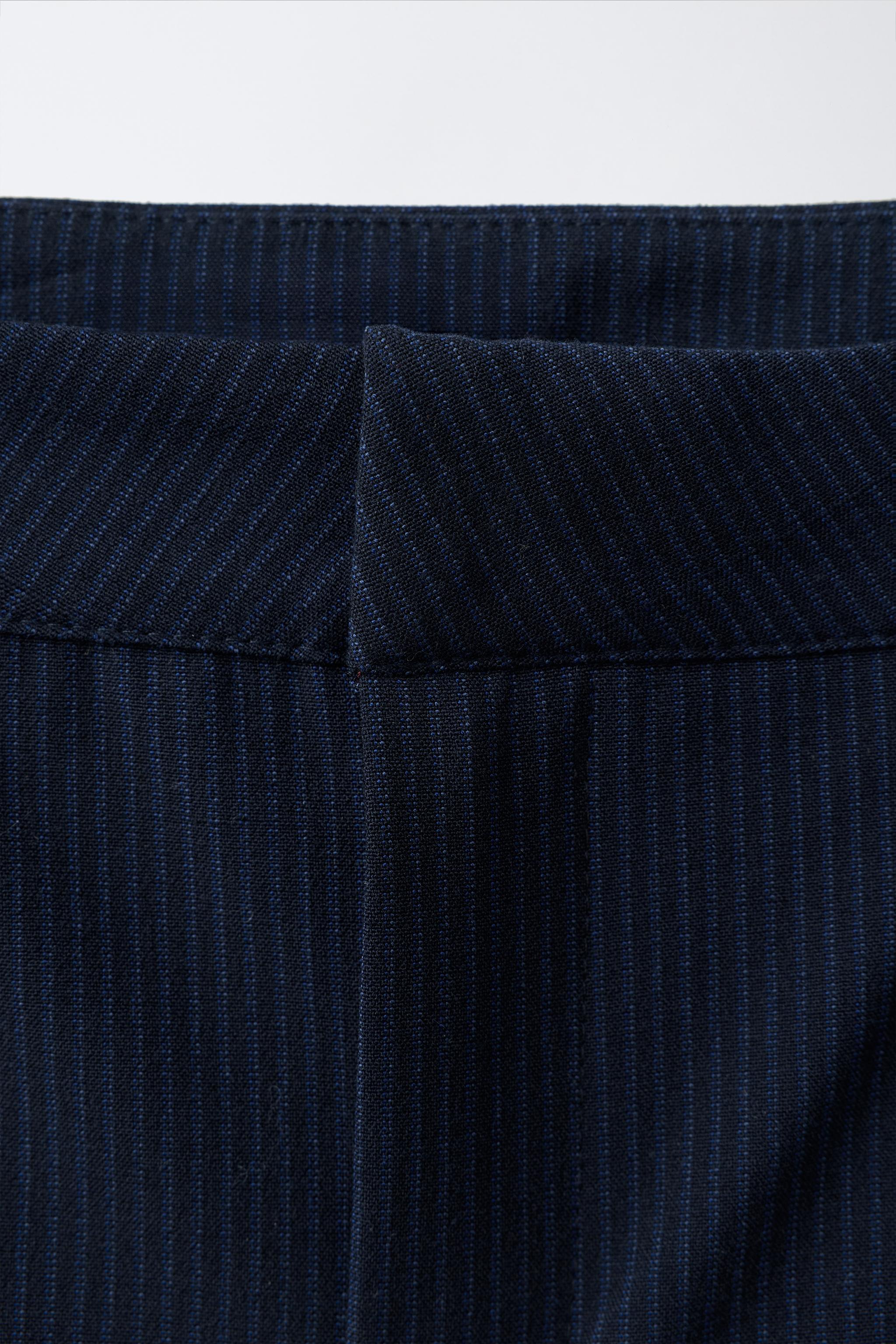 STRIPED BALLOON TROUSERS