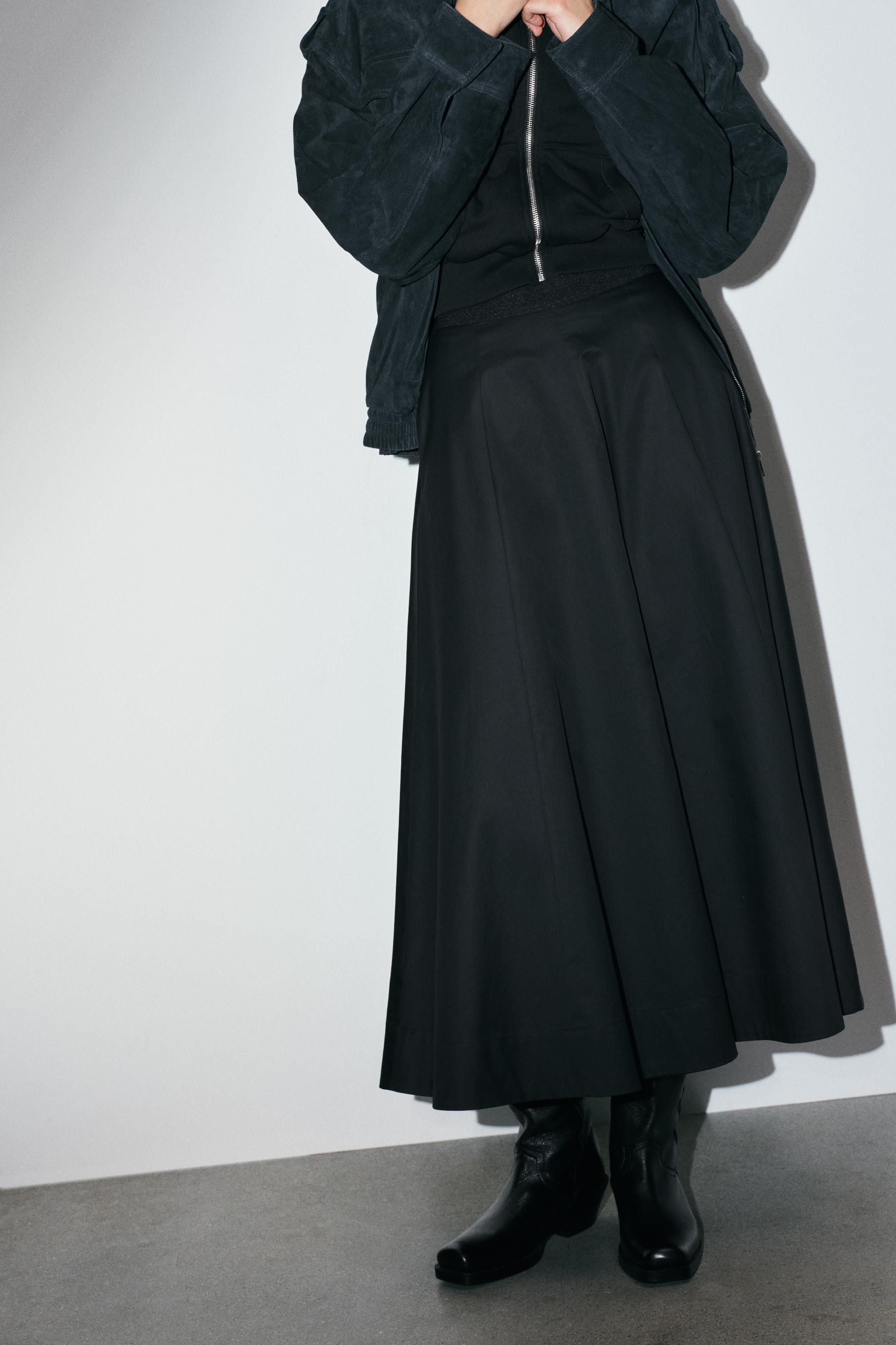 《パピーペコです》❤️履き易い❤️【ザラ】プリーツスカート プリーツスカート - レディース | ZARA 日本