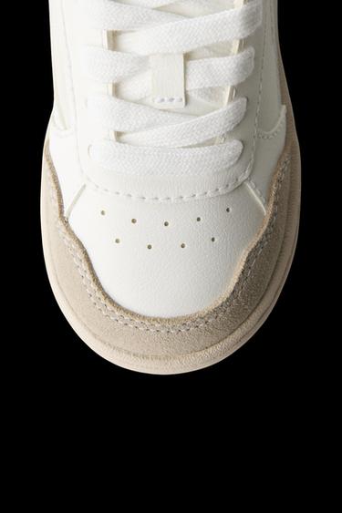 Zara COMBINATION SNEAKERS - White