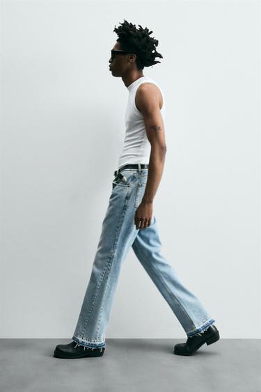 JEAN FLARE FIT - Bleu de Zara - Image 5