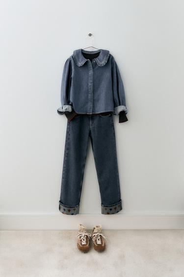 LOOK - PIE TINTE de Zara