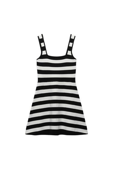 SKATER KNIT DRESS