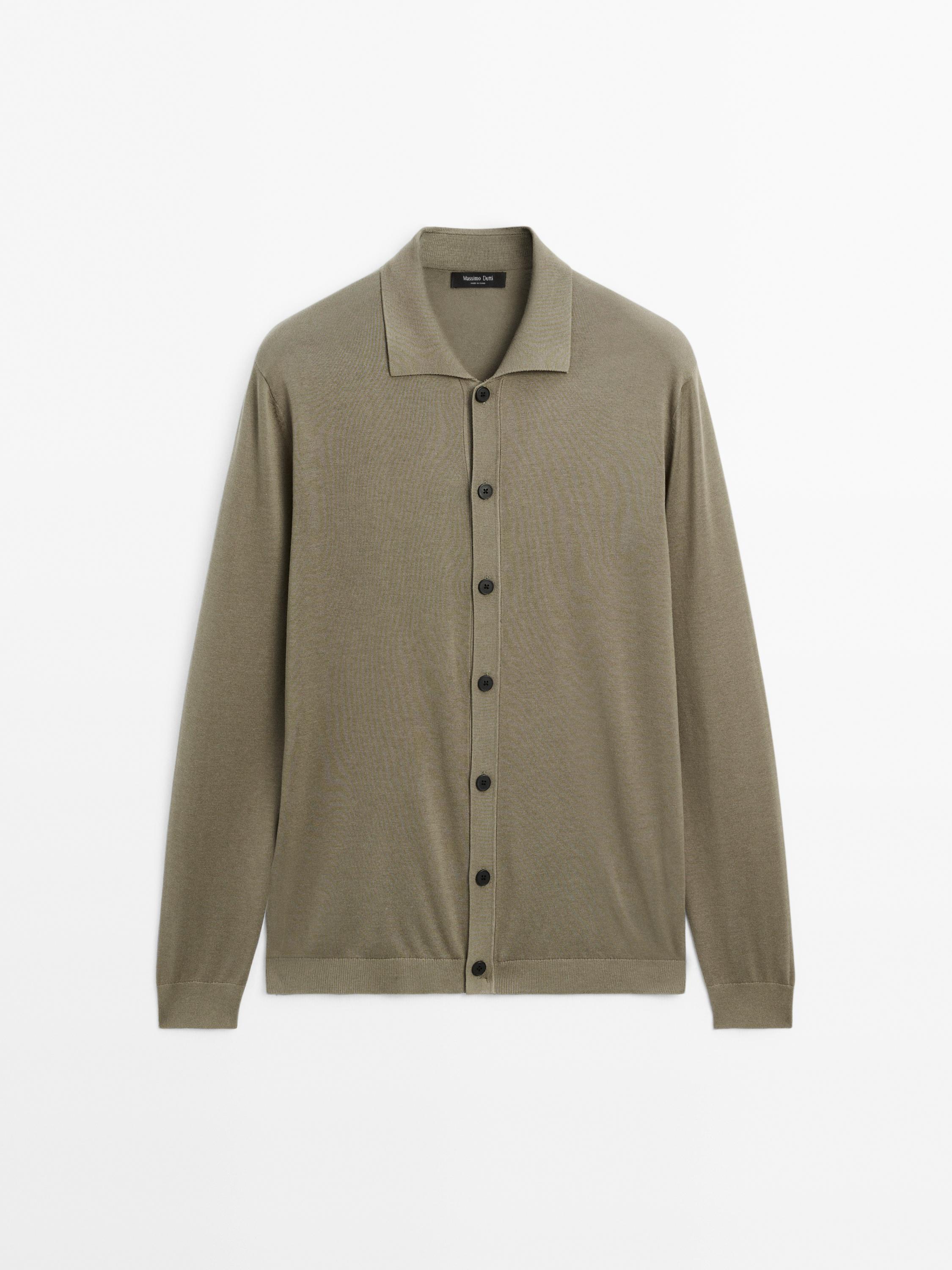 Cardigan coton