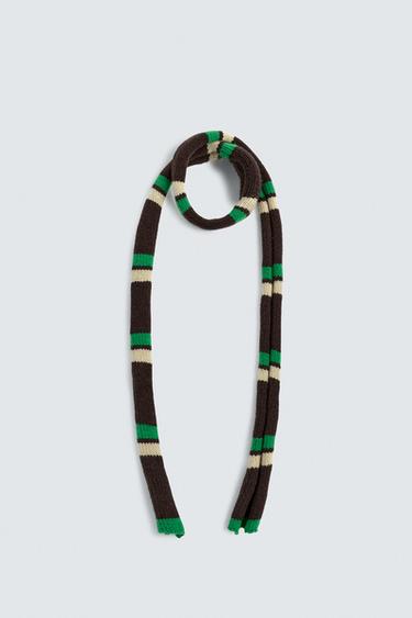 KHĂN QUÀNG DỆT KIM KẺ SỌC HARRY LAMBERT FOR ZARA X DISNEY - Nhiều màu từ Zara