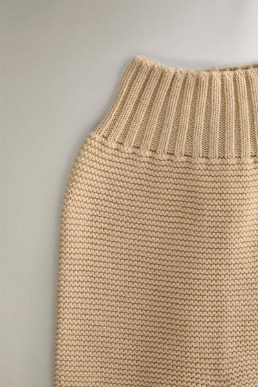 PANTALON À PIEDS BÉBÉ TRICOT - Bis de Zara - Image 1
