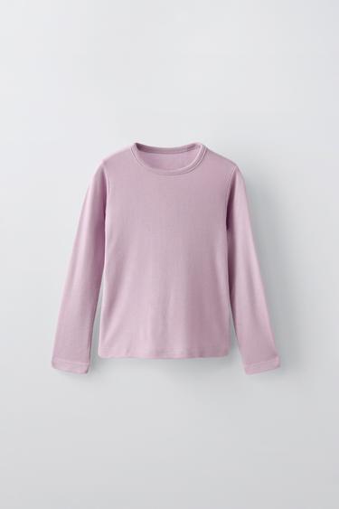 CAMISETA LIGERA - Malva de Zara