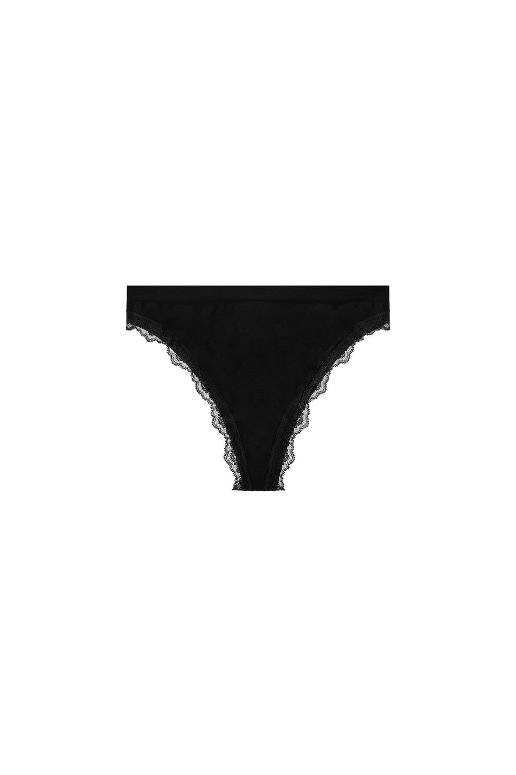 LACE SHEER THONG - image 3