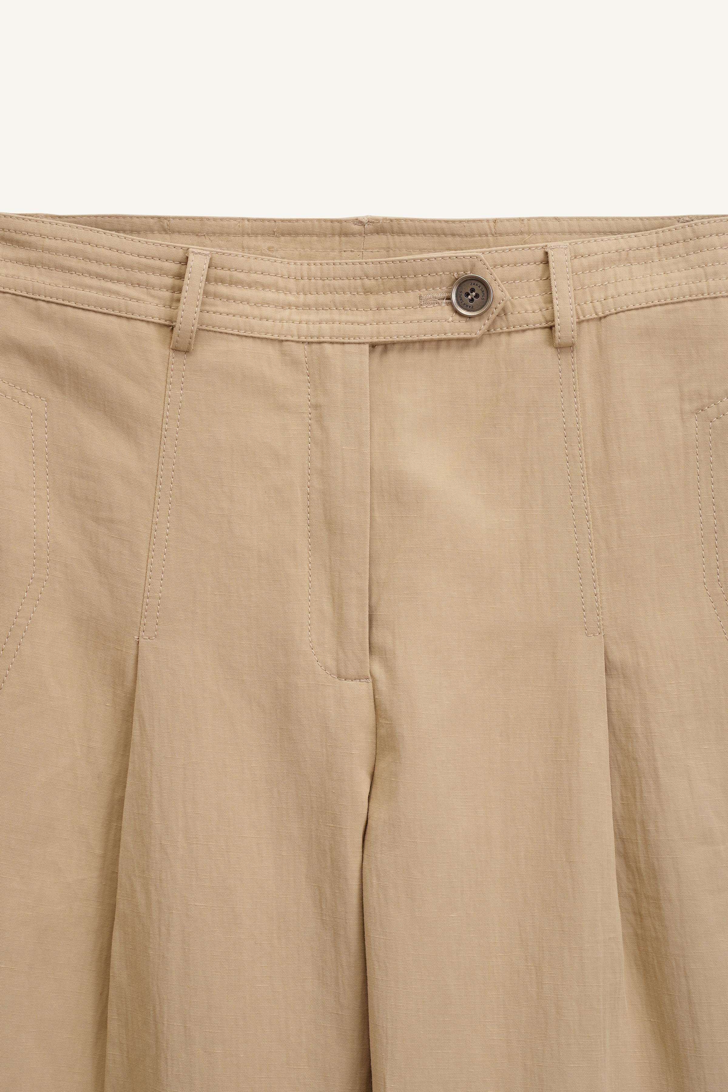 パンツ ZARA SRPLS ST PNT 14 2697/234 ST PNT 14 - Beige | ZARA Deutschland / Germany