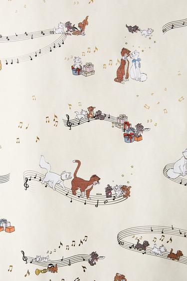 PAPIER CADEAU LES ARISTOCHATS ©DISNEY NOËL - Multicolore de Zara - Image 3