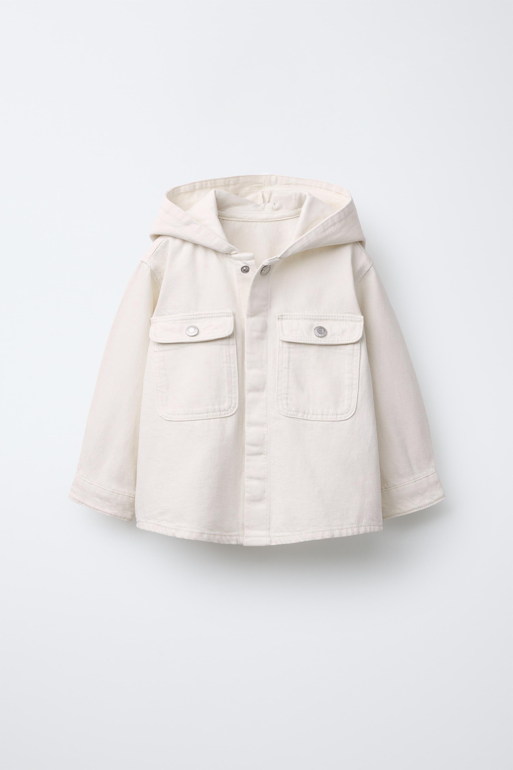 フード シャツジャケット - エクリュ | ZARA Japan / 日本