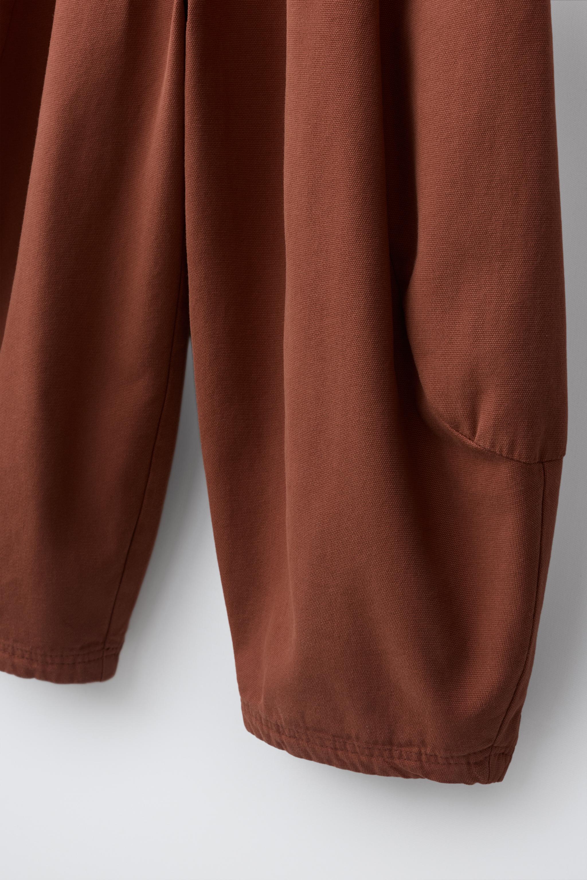 SOLID BALLOON PANTS