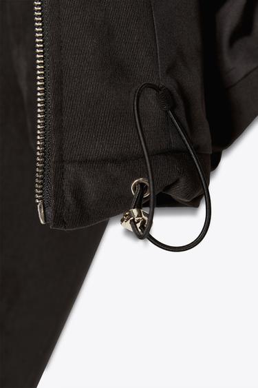 SWEAT À CAPUCHE - Marron foncé de Zara - Image 5