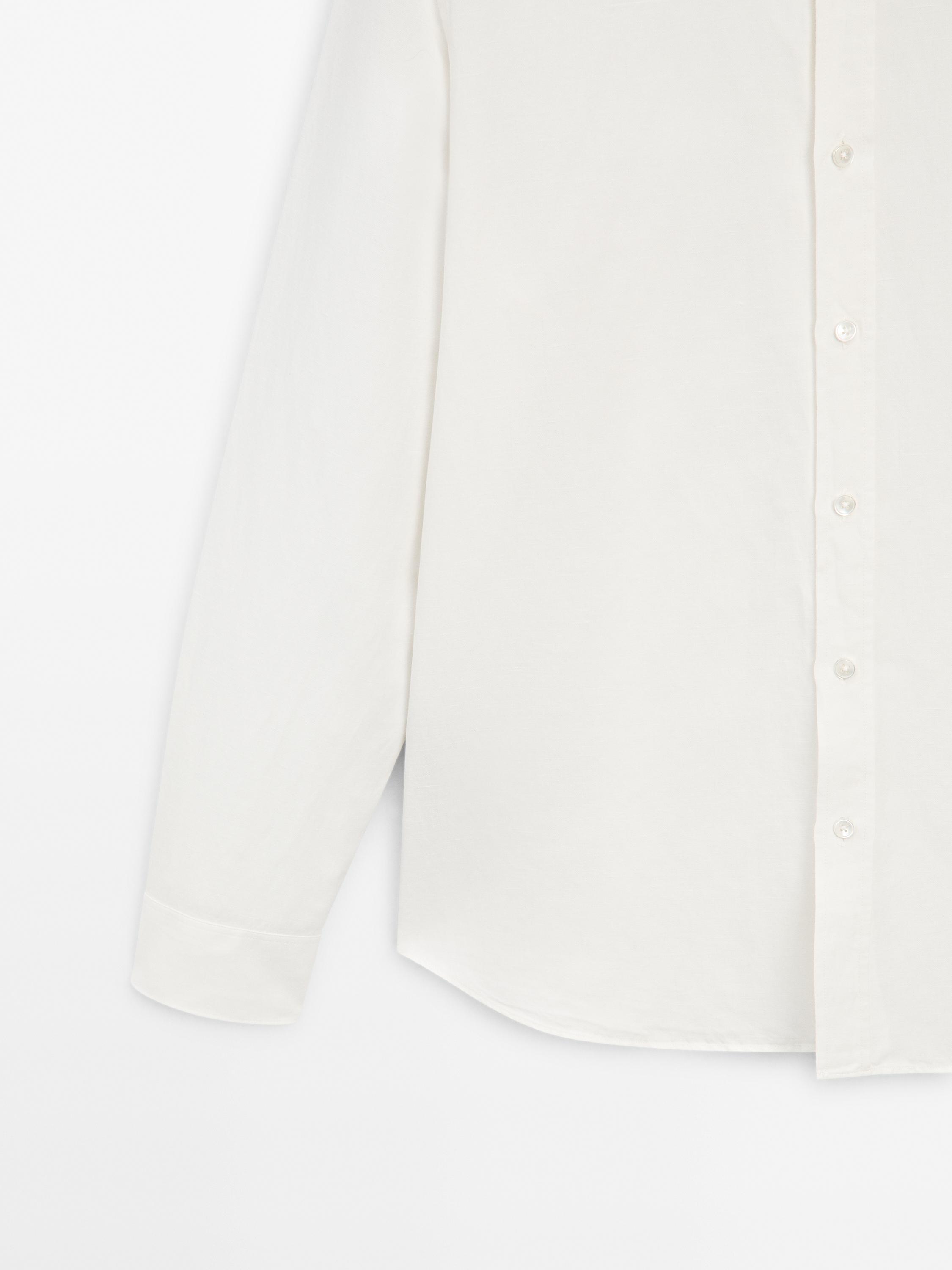 Chemise lin regular fit