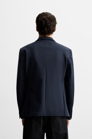 COMFORT SLIM FIT BLAZER - Blue by Zara - Image 2