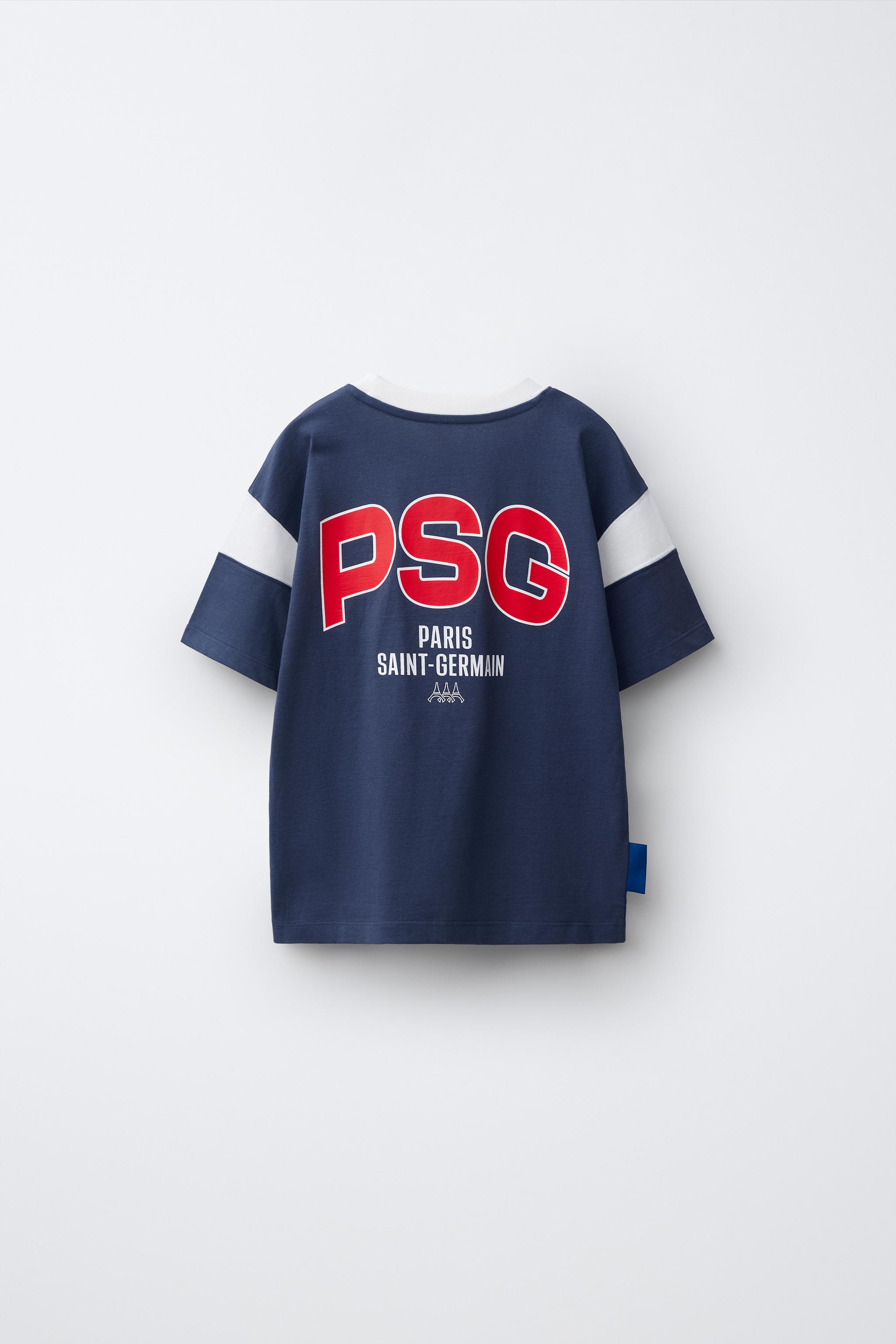 PSG® PRINTED T-SHIRT — Blue