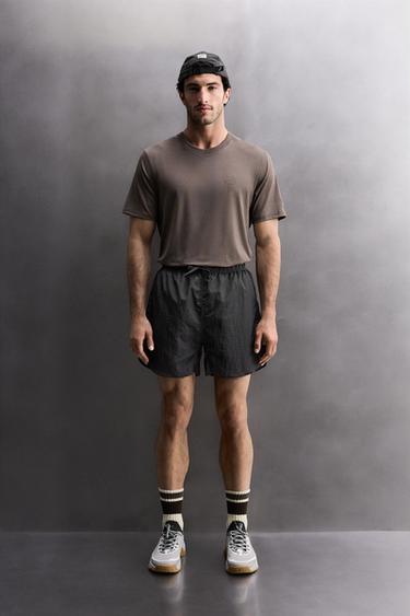 2-IN-1 TRAINING SHORTS - Anthracite grey by Zara