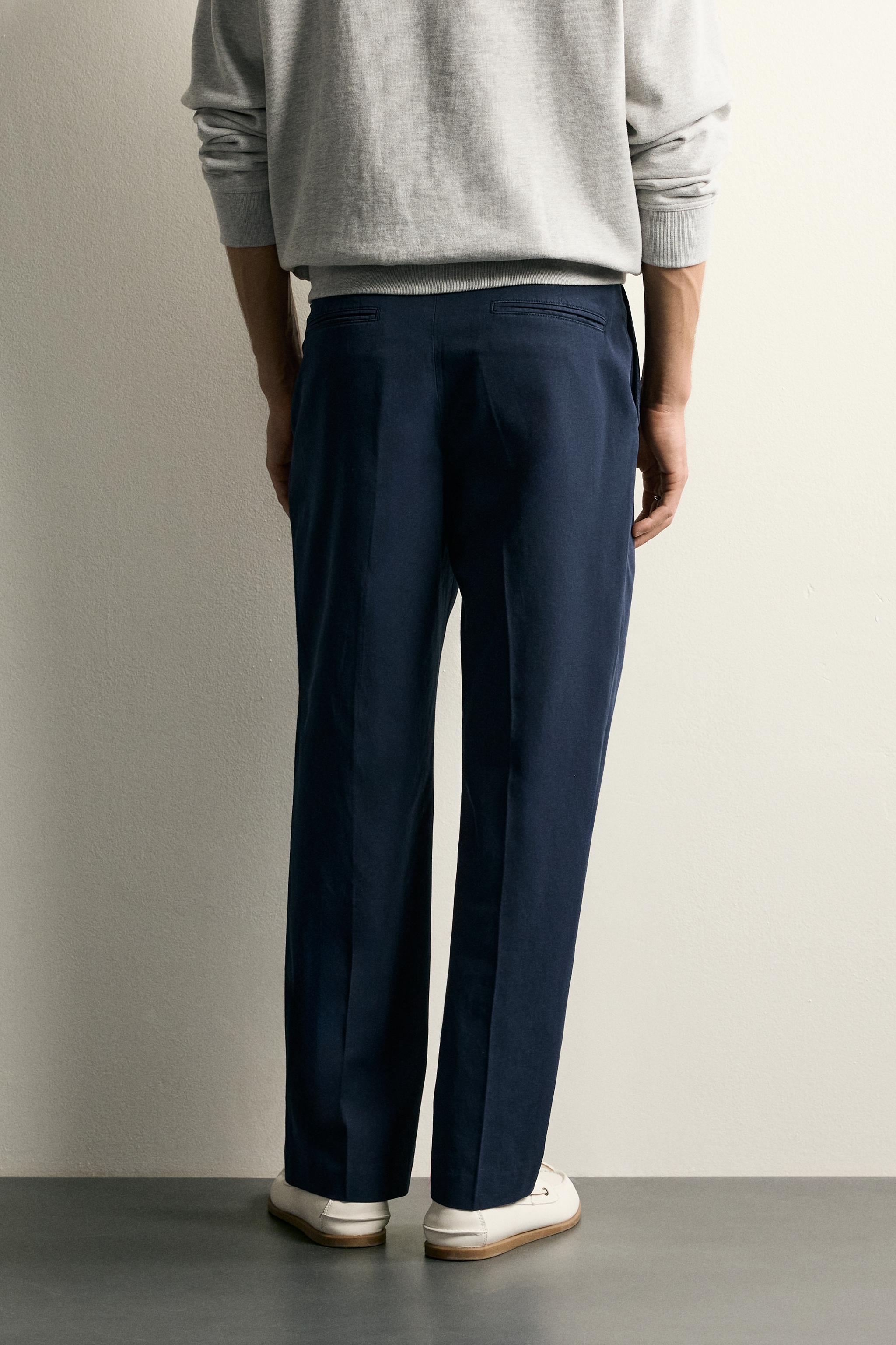 WASHED RELAXED FIT PANTS