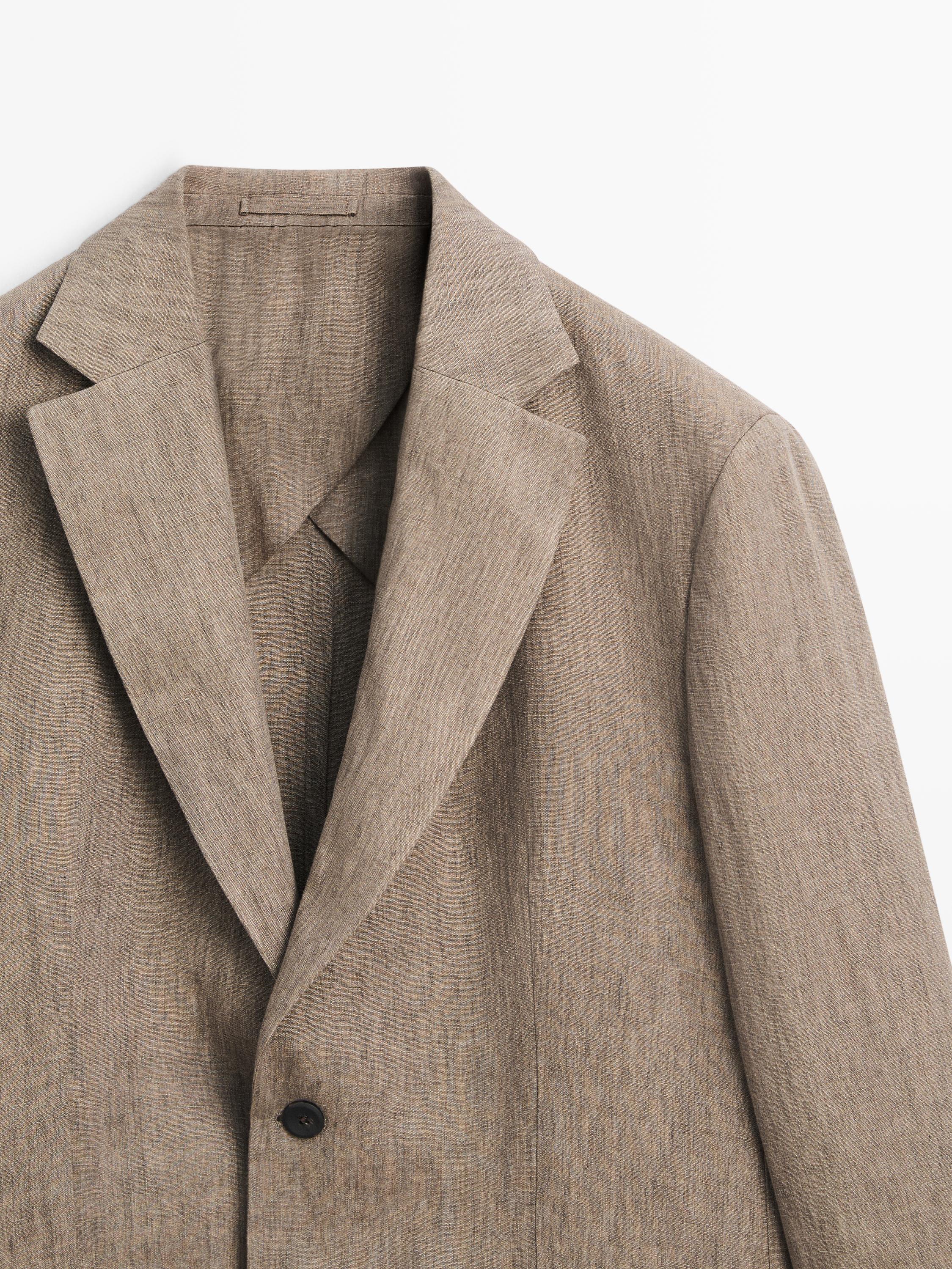 Veste de costume 100 % lin
