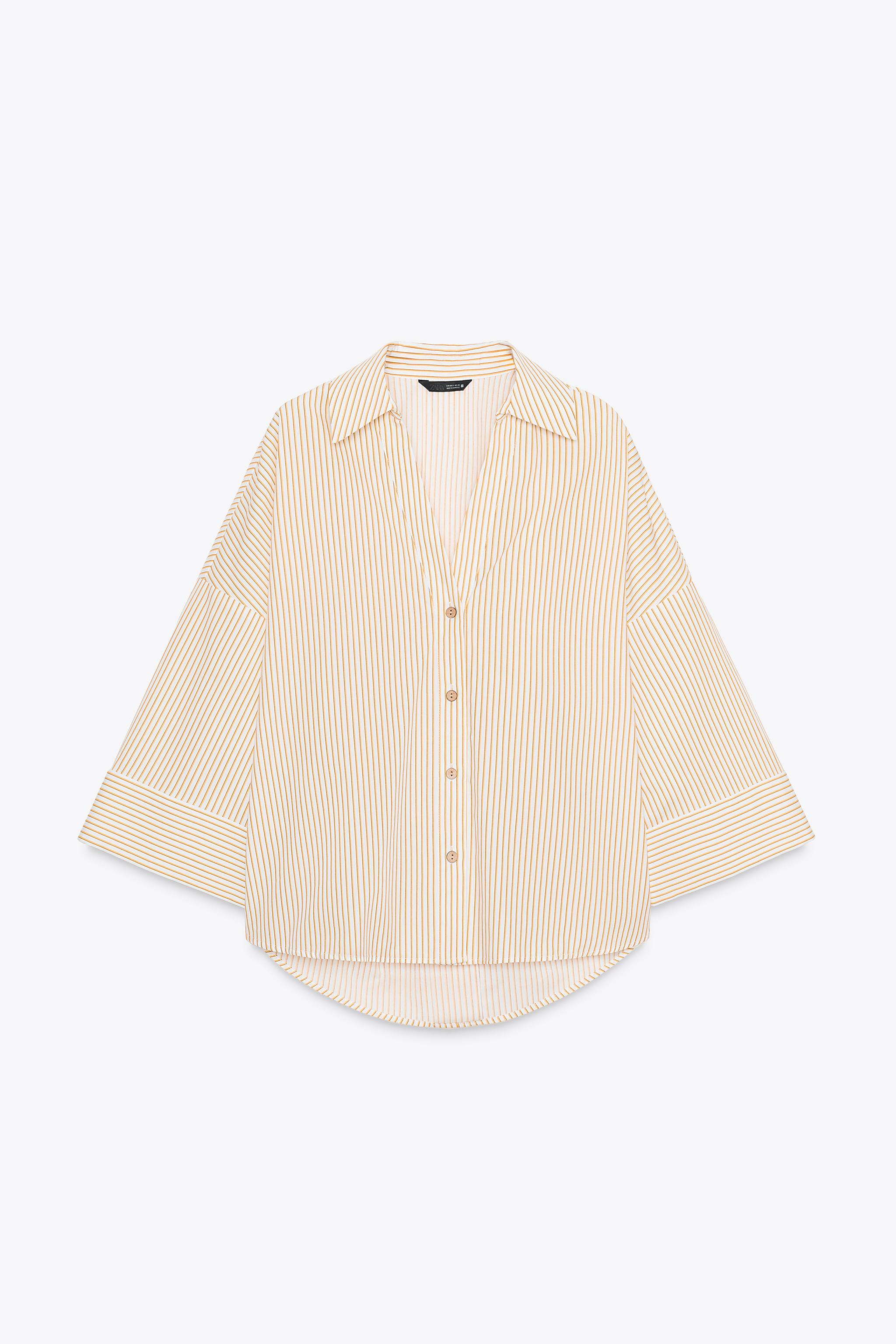 ☆ドイツ発*ZARA*新作*ベーシックポプリンシャツ/WHITE☆ ベーシックポプリンシャツ - ホワイト | ZARA Japan / 日本