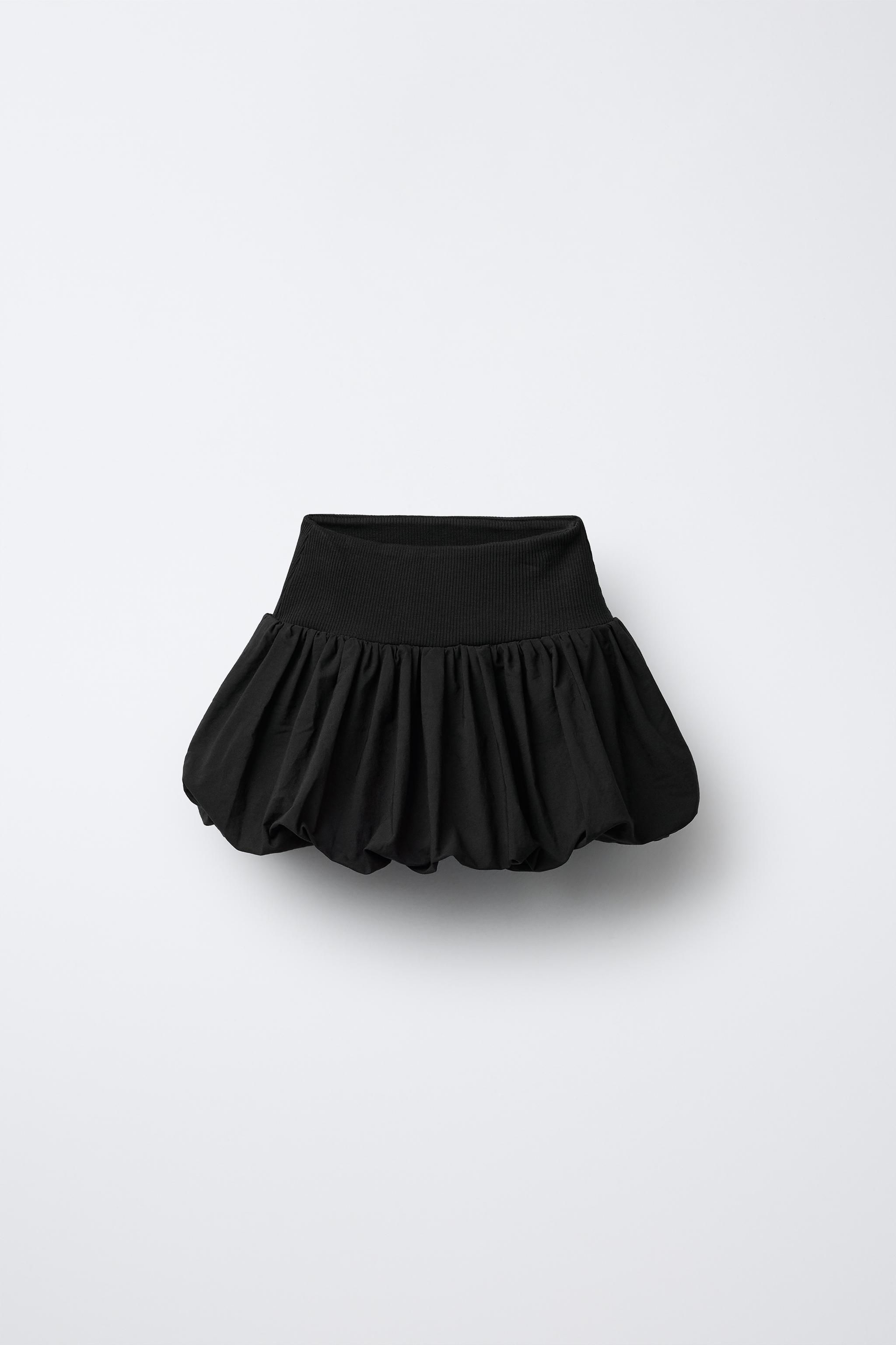 スカート Nini balloon skirt black M BALLOON SKIRT - Chalk pink | ZARA South Africa