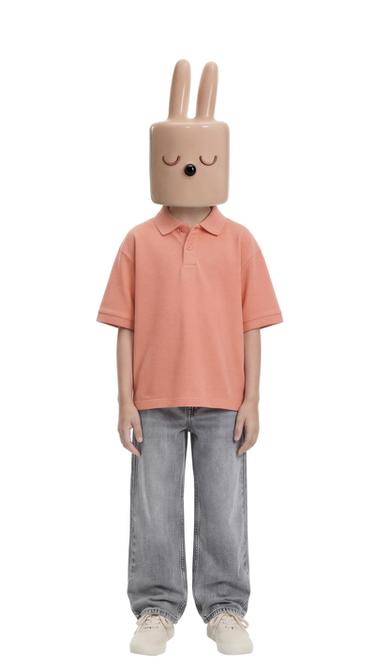 BASIC PIQUÉ POLO - laks fra Zara