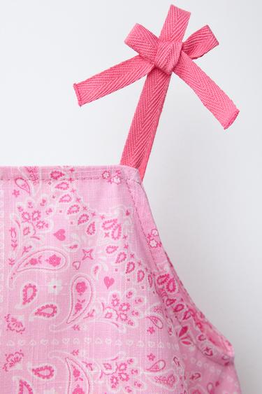 ASYMMETRIC PRINTED DRESS - Pink by Zara - Image 2