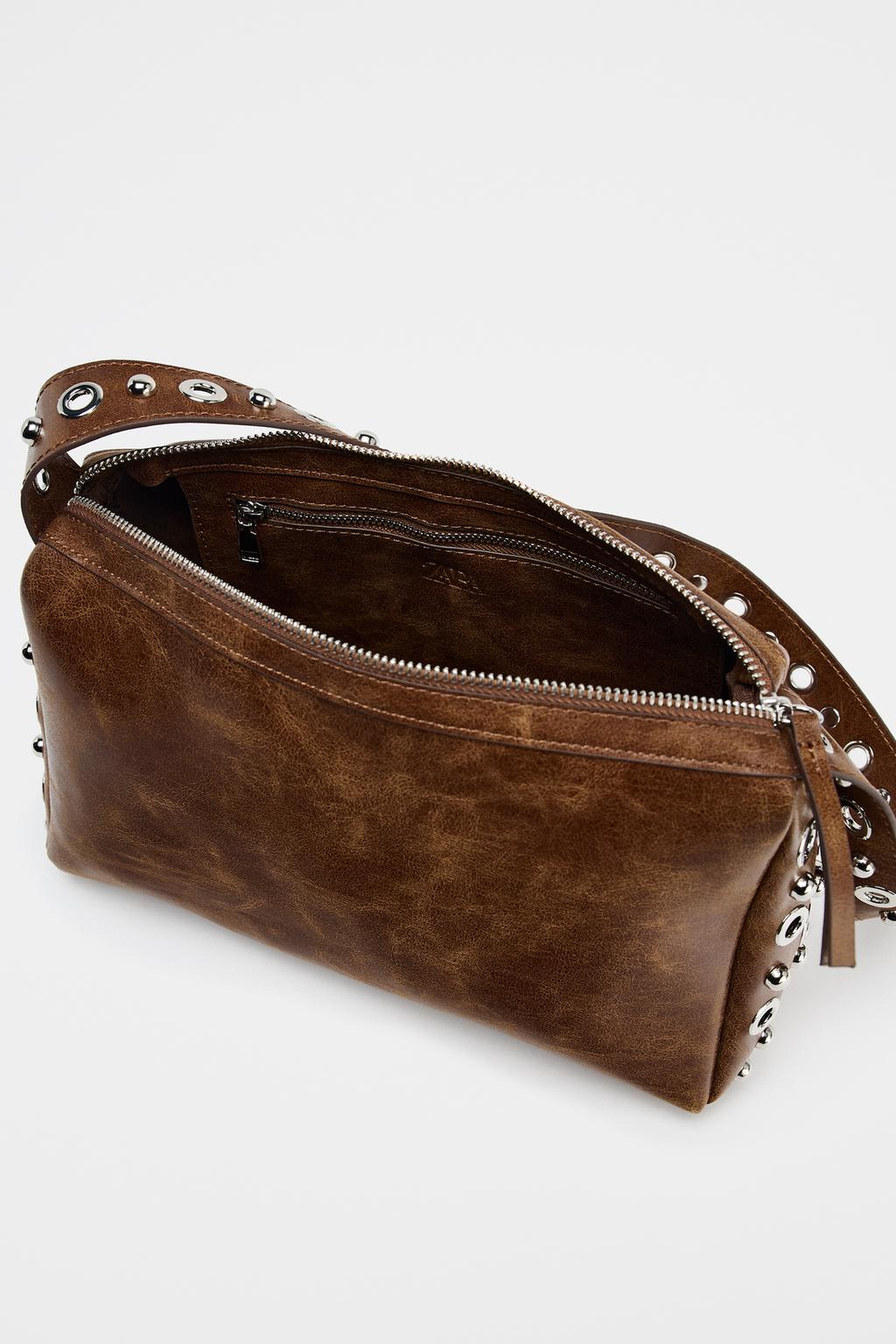 Thumbnail image for METAL APPLIQUÉ SHOULDER BAG