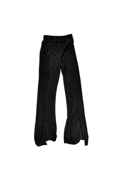 PANTALÓN FLUIDO PLISADO PATA ANCHA