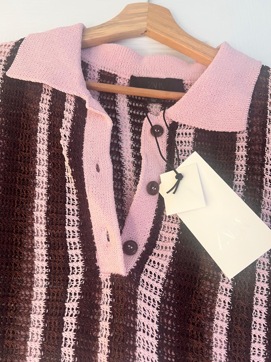 KNIT POLO SWEATER - Image 3