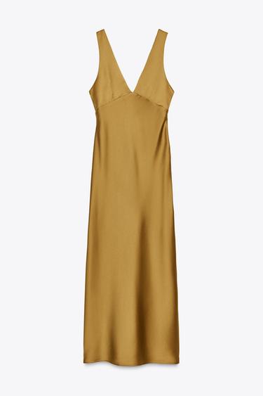 SATIN MIDI DRESS - Oil by Zara - Image 6