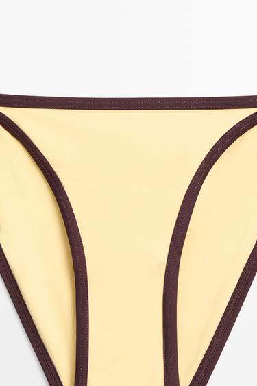 Contrast bikini bottoms — Yellow 2