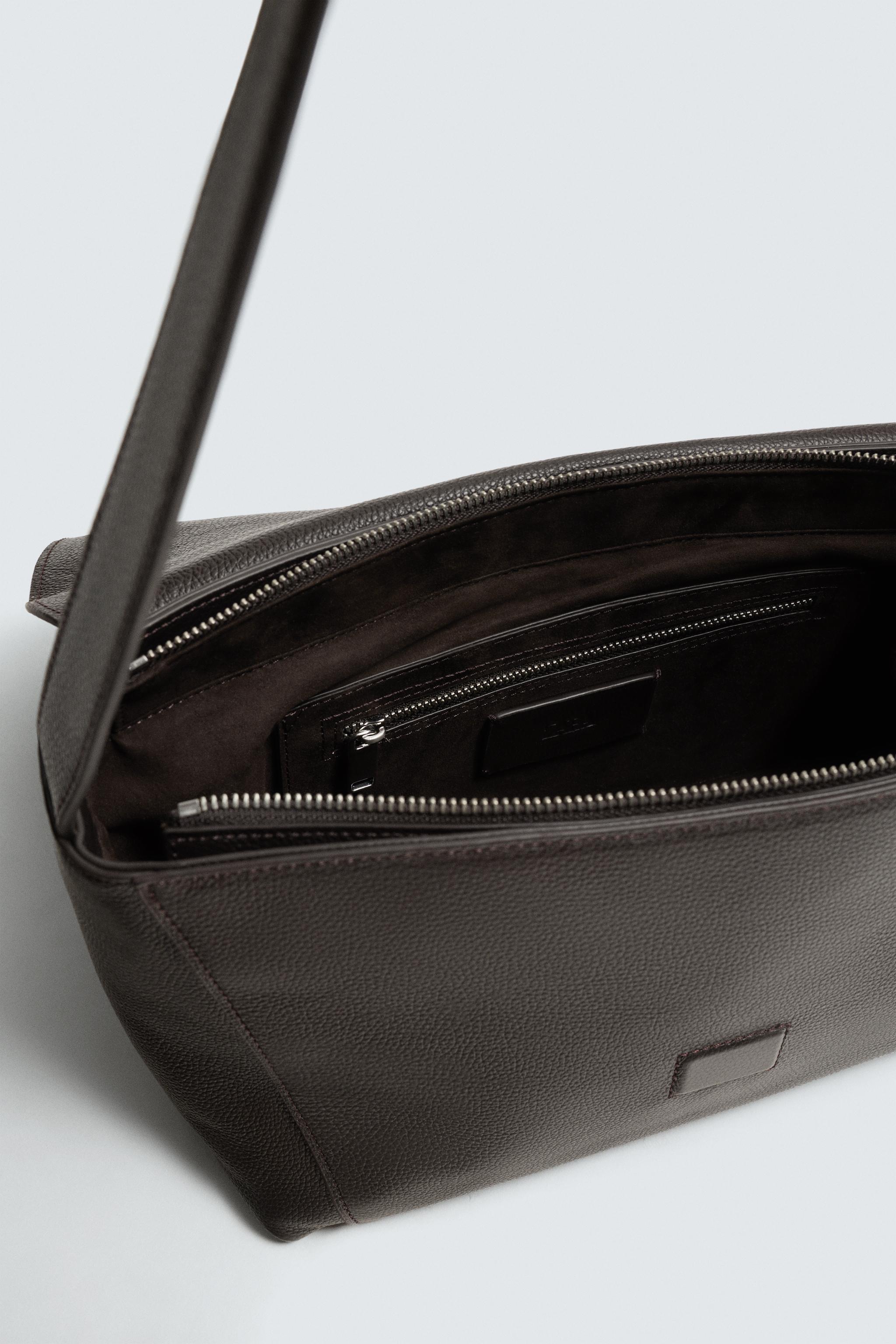 LEATHER CROSSBODY BAG