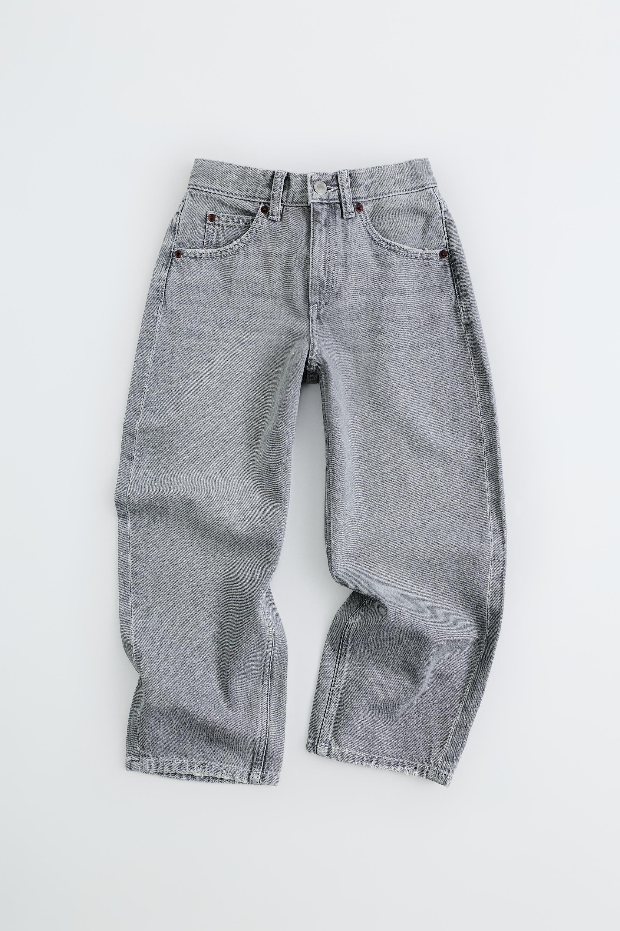 BARREL JEANS — Gray